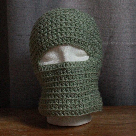 Handmade Crochet Balaclava - Picture 1 of 7
